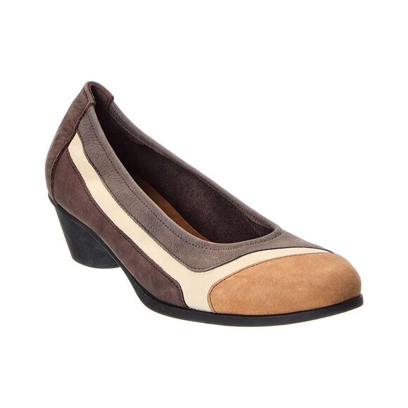 Arche Shoes - Arche Cyline Leather Pump, Brown